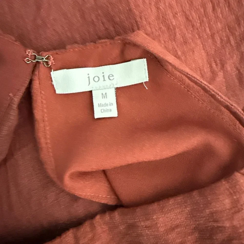 Joie Tanika Terracotta/Rust Halter Dress size Medium - Picture 7 of 10